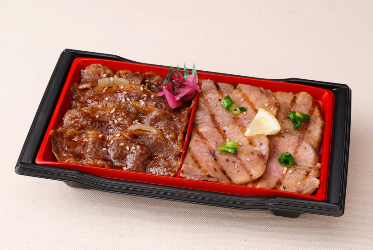 ねぎ塩牛タン&スタミナ焼肉重