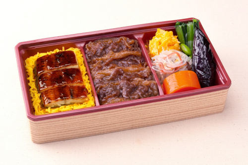 黒毛和牛 牛めし＆うなぎ弁当